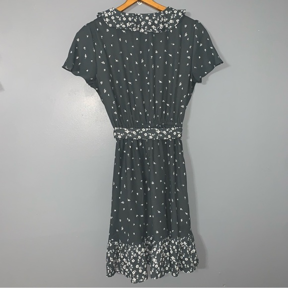 Lauren Conrad Wrap Style Dress With Ruffles Size XS - Picture 4 of 4